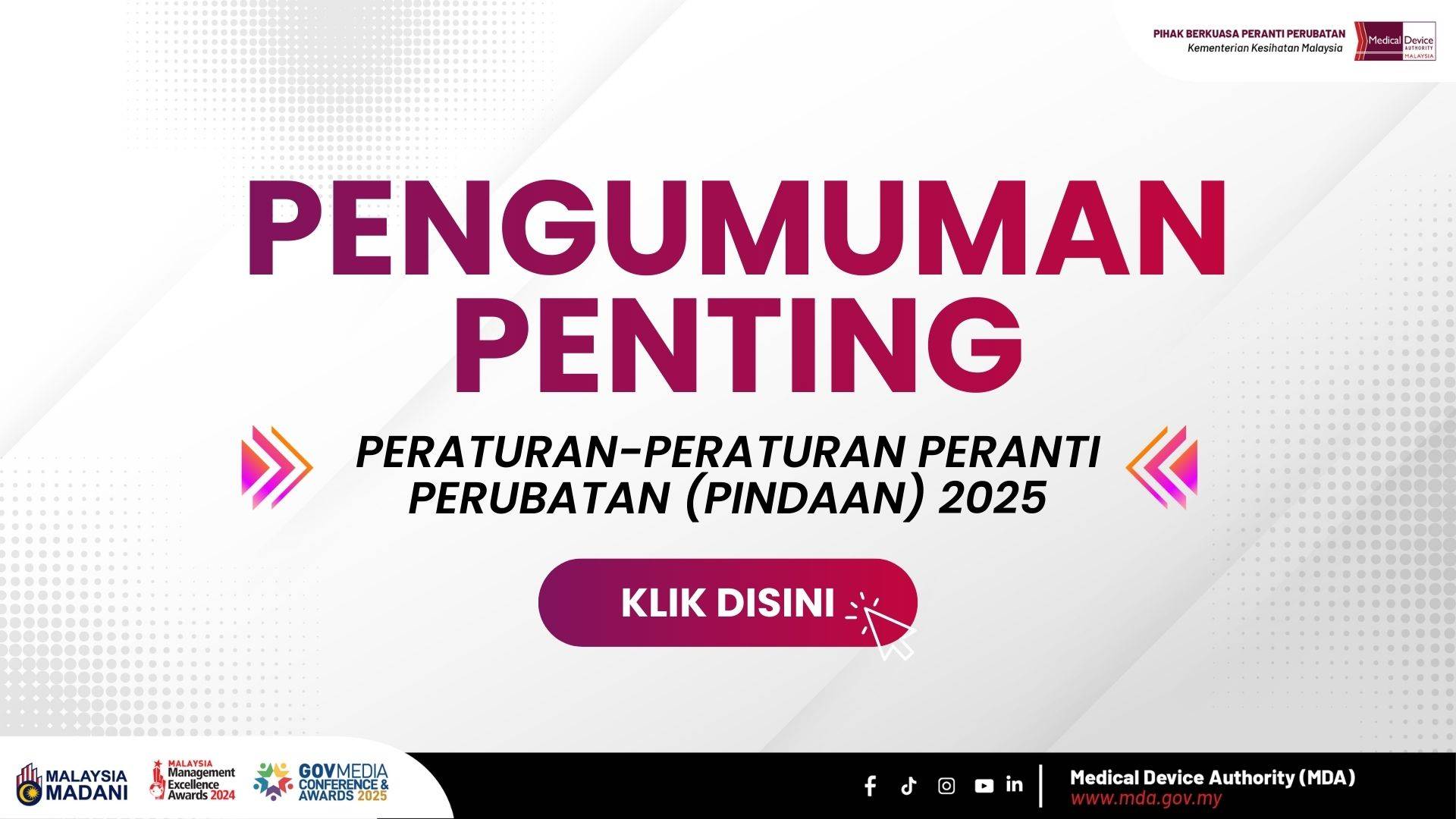 PENGUMUMAN PP PINDAAN 2025